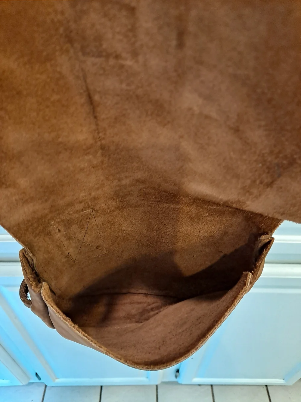 Artisan Brown Rustic Leather Handcrafted Messenger Bag Boho Saddlebag